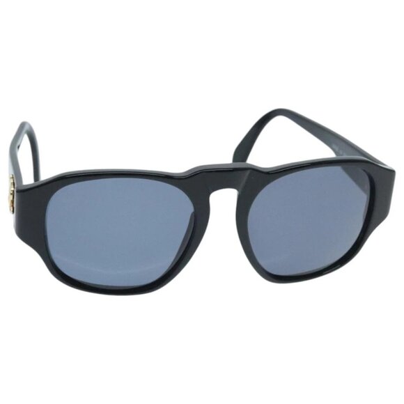 CHANEL Sunglasses plastic Black CC Auth yk15576V